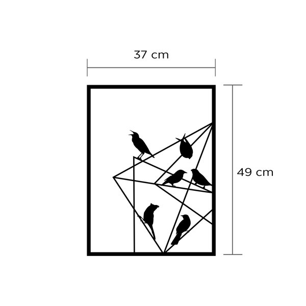 East Urban Home Wall Decor on Metal & Reviews Wayfair.co.uk